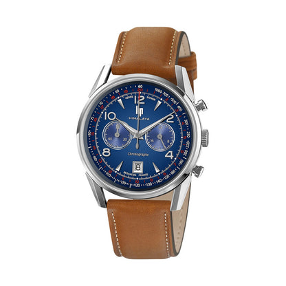 MONTRE LIP : HIMALAYA 40MM CHRONOGRAPHE BLEU 671597
