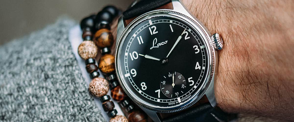 MONTRE LACO : NAVY WATCHES BREMERHAVEN 42.5 NOIR 862105.2