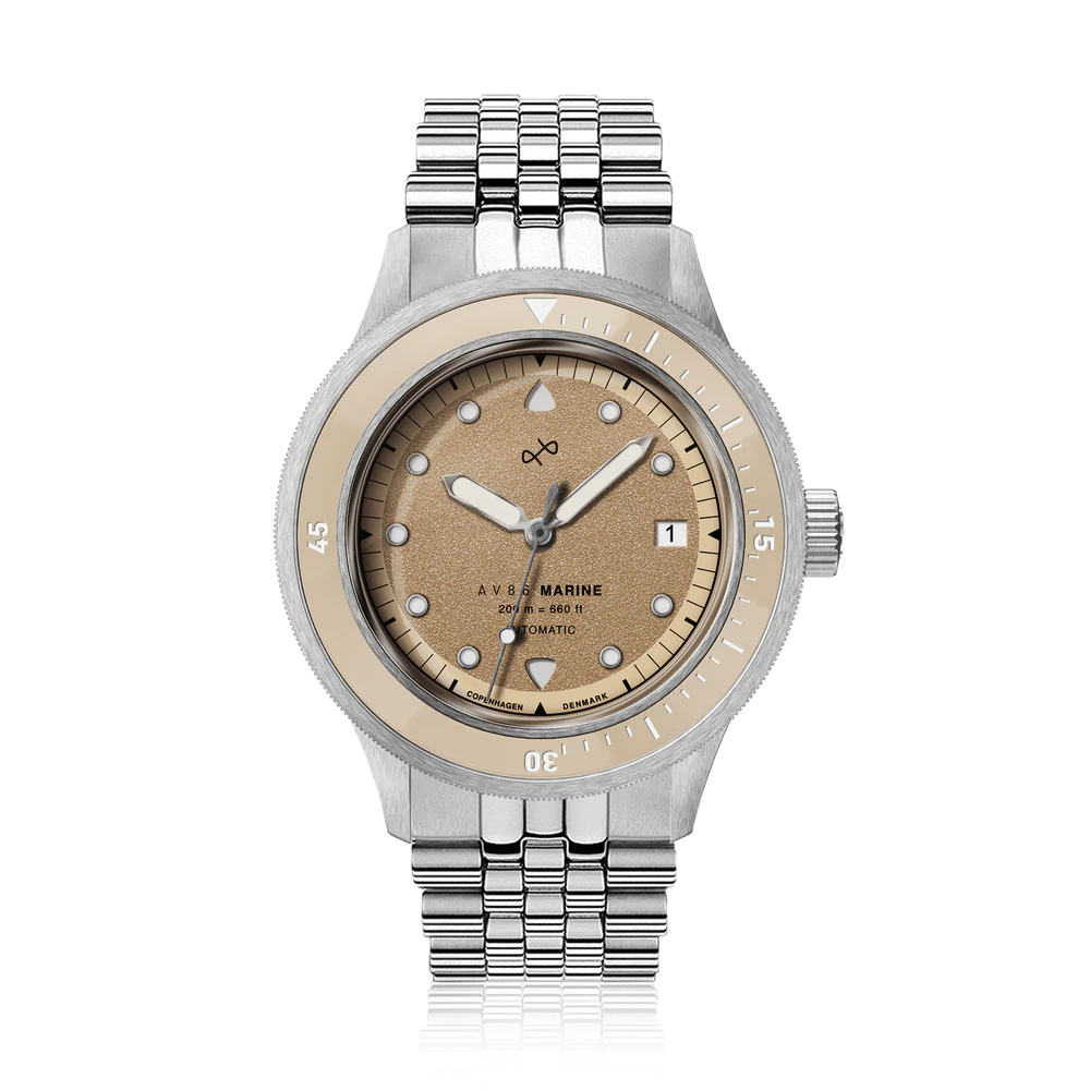 RELOJ AV86: 1956 MARINO AUTOMÁTICO BEIGE