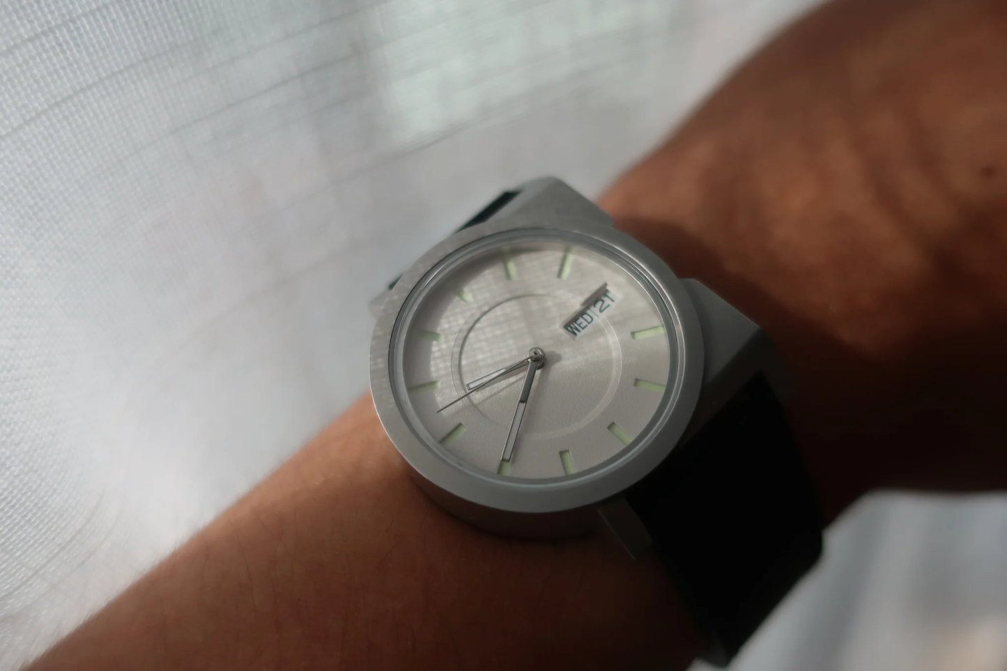 Montre AndoAndoAndo : A-1 Automatique Argent