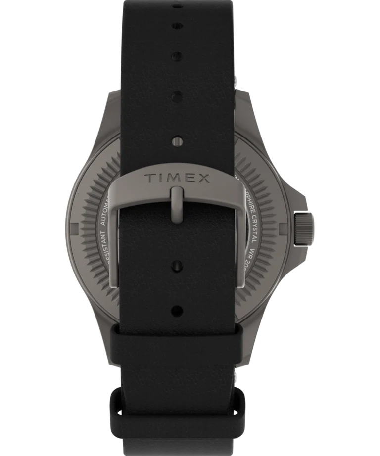 Timex : Expedition Field Post Titanium automatique noir 41 mm, vue de présentation