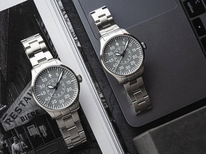 RELOJ LACO: PILOT WATCHES BASIC AUTOMÁTICO AACHEN GRIS