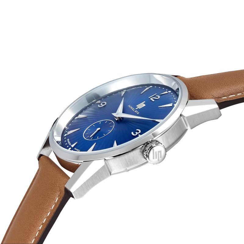 MONTRE LIP : HIMALAYA CLASSIQUE BLEUE 40 MM 671543
