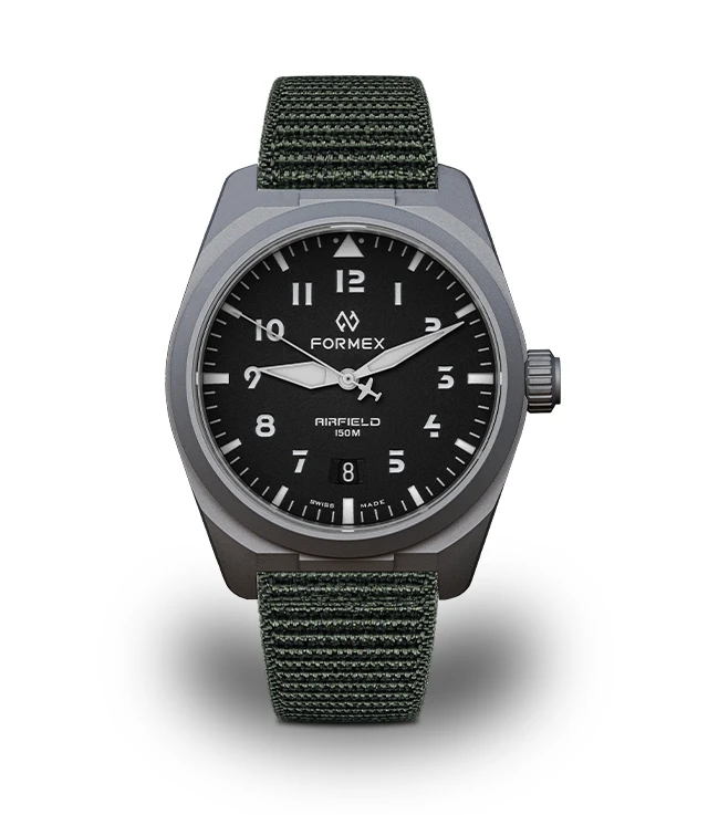 Montre Formex : Airfield Automatique Jet Black