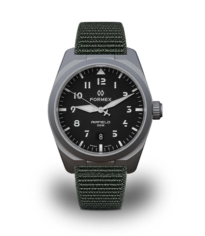 Montre Formex : Airfield Automatique Jet Black