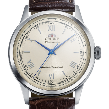 MONTRE ORIENT : BAMBINO 38MM CRÈME NO DATE RA-BB0003Y