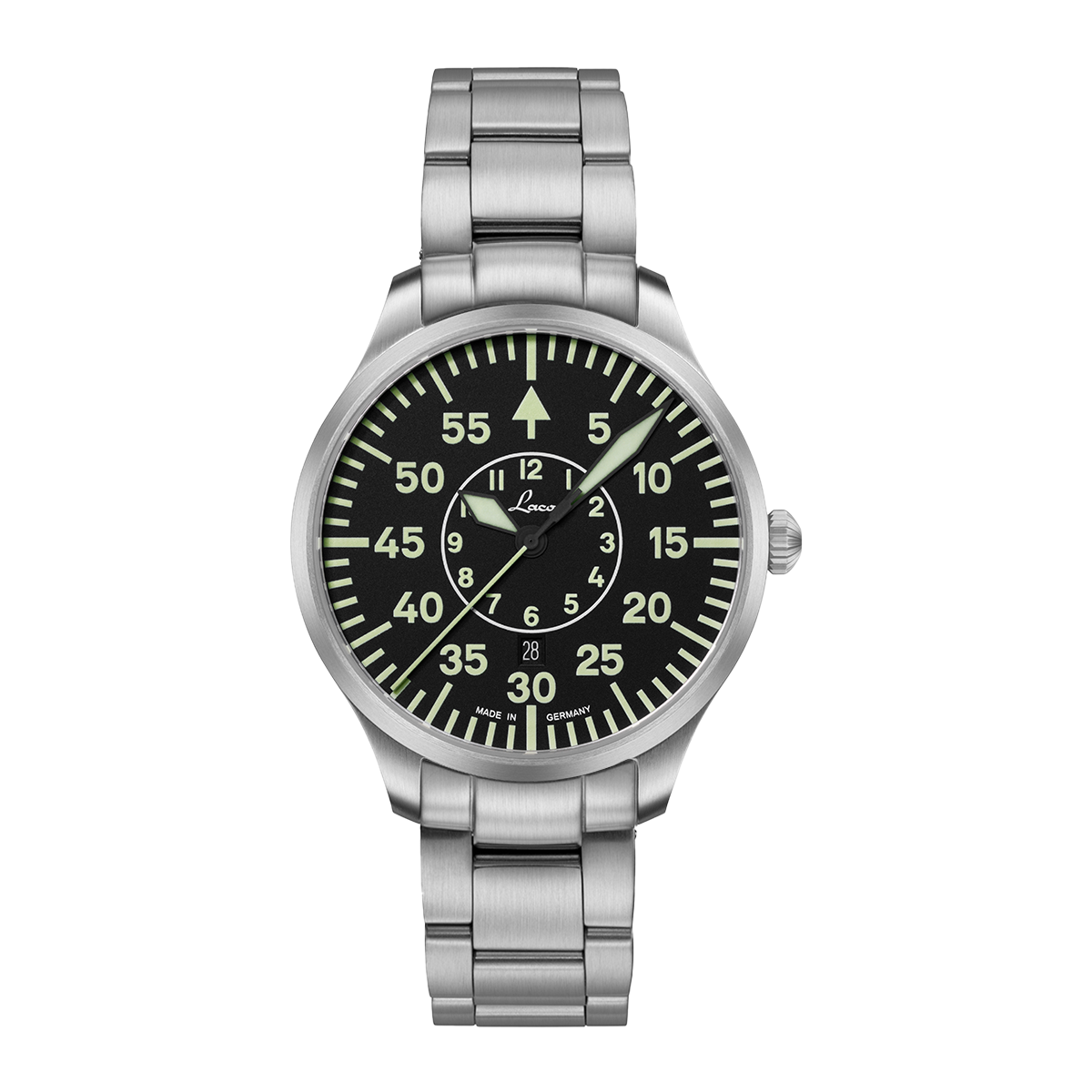 RELOJ LACO: PILOT WATCHES BASIC CUARZO ZÚRICH 2 NEGRO