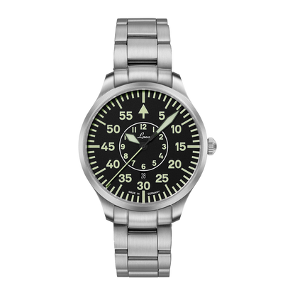 RELOJ LACO: PILOT WATCHES BASIC CUARZO ZÚRICH 2 NEGRO