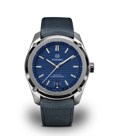 Montre Formex : Essence 39 Automatique COSC Bleu