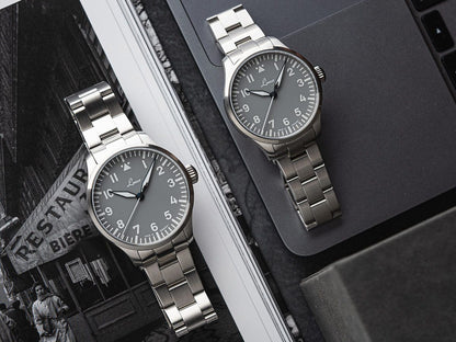 RELOJ LACO: PILOT WATCHES BASIC AUTOMÁTICO AUGSBURG GRIS