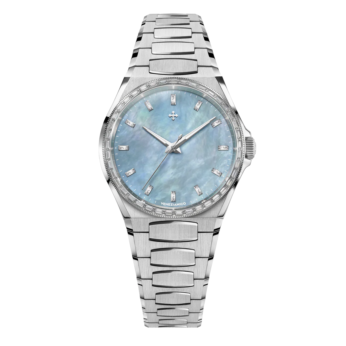 MONTRE VENEZIANICO : ARSENALE 37 MOISSANITE BLEU 6121512C