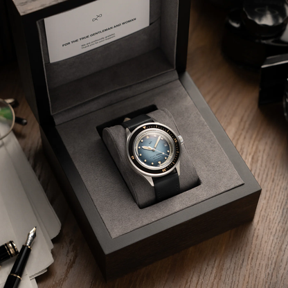 RELOJ AV86: 1956 MARINO AUTOMÁTICO AZUL DEGRADADO