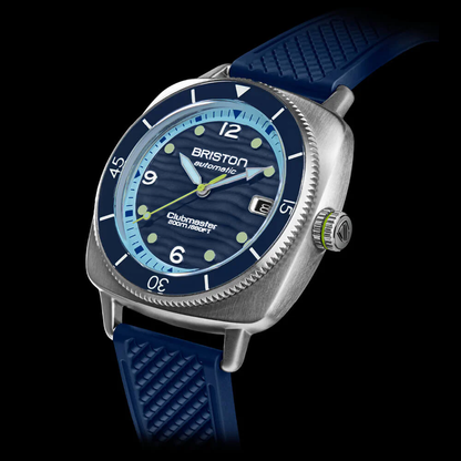 MONTRE BRISTON : CLUBMASTER LEGEND DIVER OCEAN BLEU 261740.S.LD.15.FNB