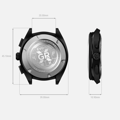MONTRE CHARLIE PARIS : GRX CHRONOGRAPHE EVO V