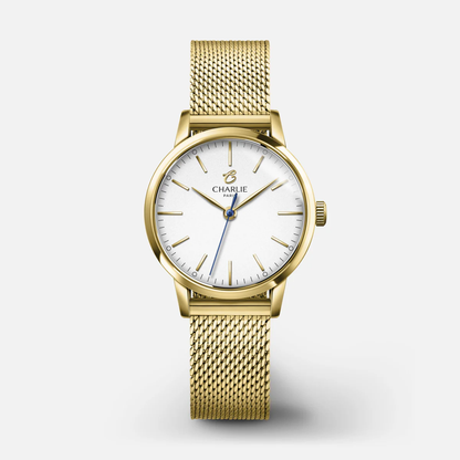 MONTRE CHARLIE PARIS : SULLY QUARTZ OR