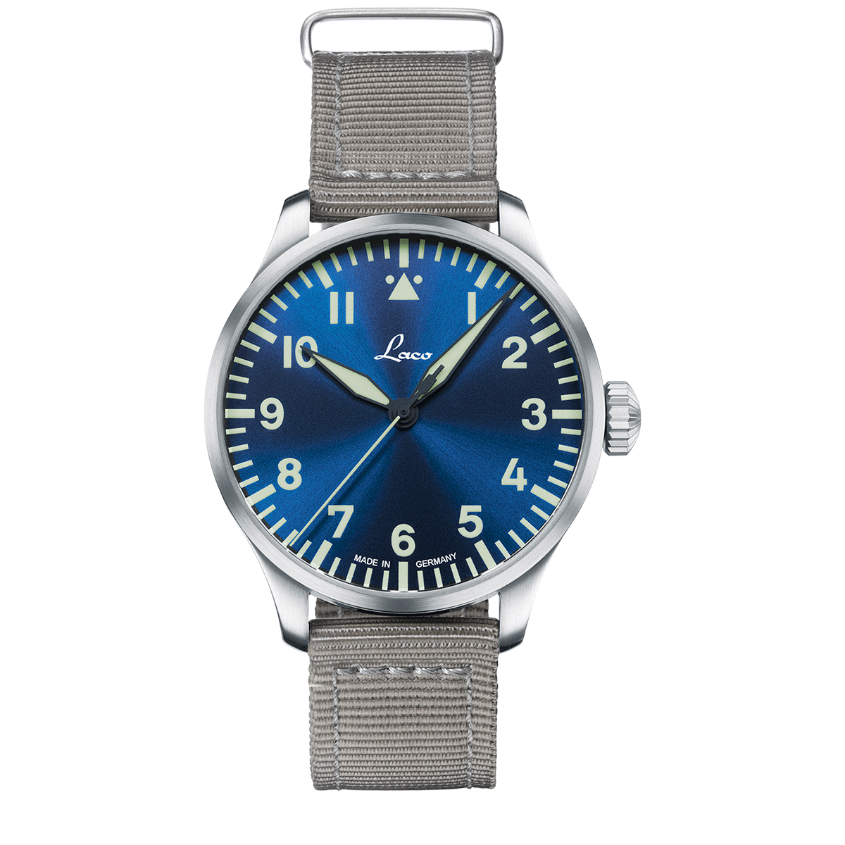 RELOJ LACO: RELOJES DE PILOTO BÁSICOS AUTOMÁTICOS AUGSBURG AZUL