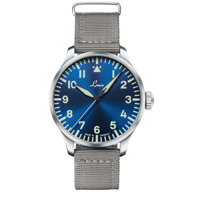 RELOJ LACO: RELOJES DE PILOTO BÁSICOS AUTOMÁTICOS AUGSBURG AZUL