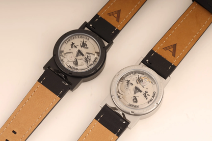Montre AndoAndoAndo : A-2 Automatique x Oskar 大濤 Hellström Blanc