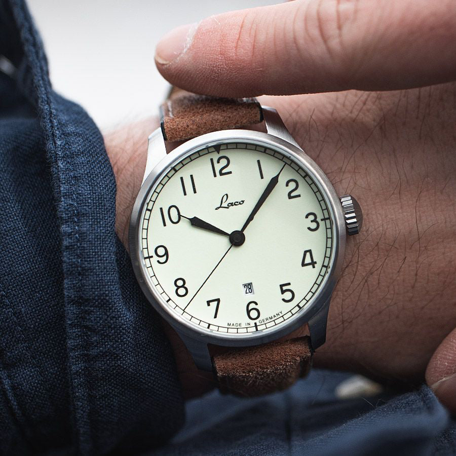 MONTRE LACO : NAVY WATCHES VALENCIA AUTOMATIQUE FULL LUME
