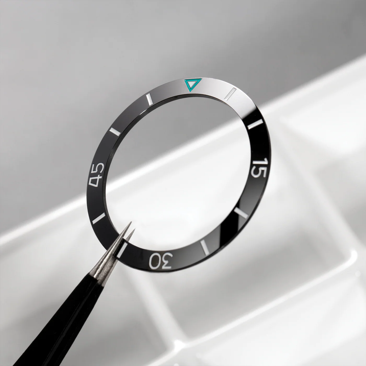 VENEZIANICO : NEREIDE CERAMICA ACIER 42 MM