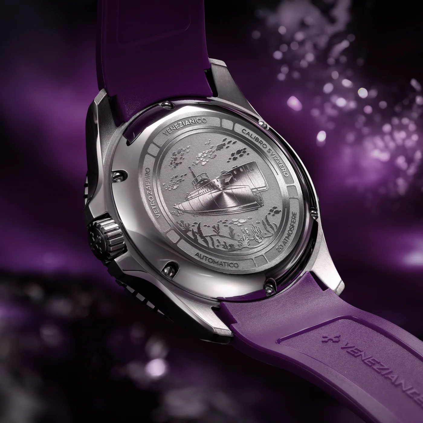 VENEZIANICO : NEREIDE AMETISTA 42 MM