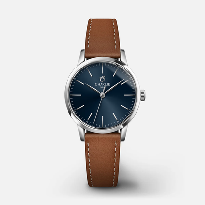 MONTRE CHARLIE PARIS : SULLY QUARTZ BLEU