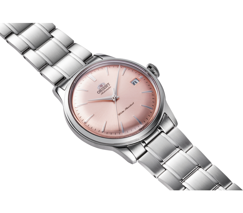ORIENT : BAMBINO 38MM ACIER ROSE RA-AC0M11Y