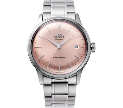 ORIENT : BAMBINO 38MM ACIER ROSE RA-AC0M11Y