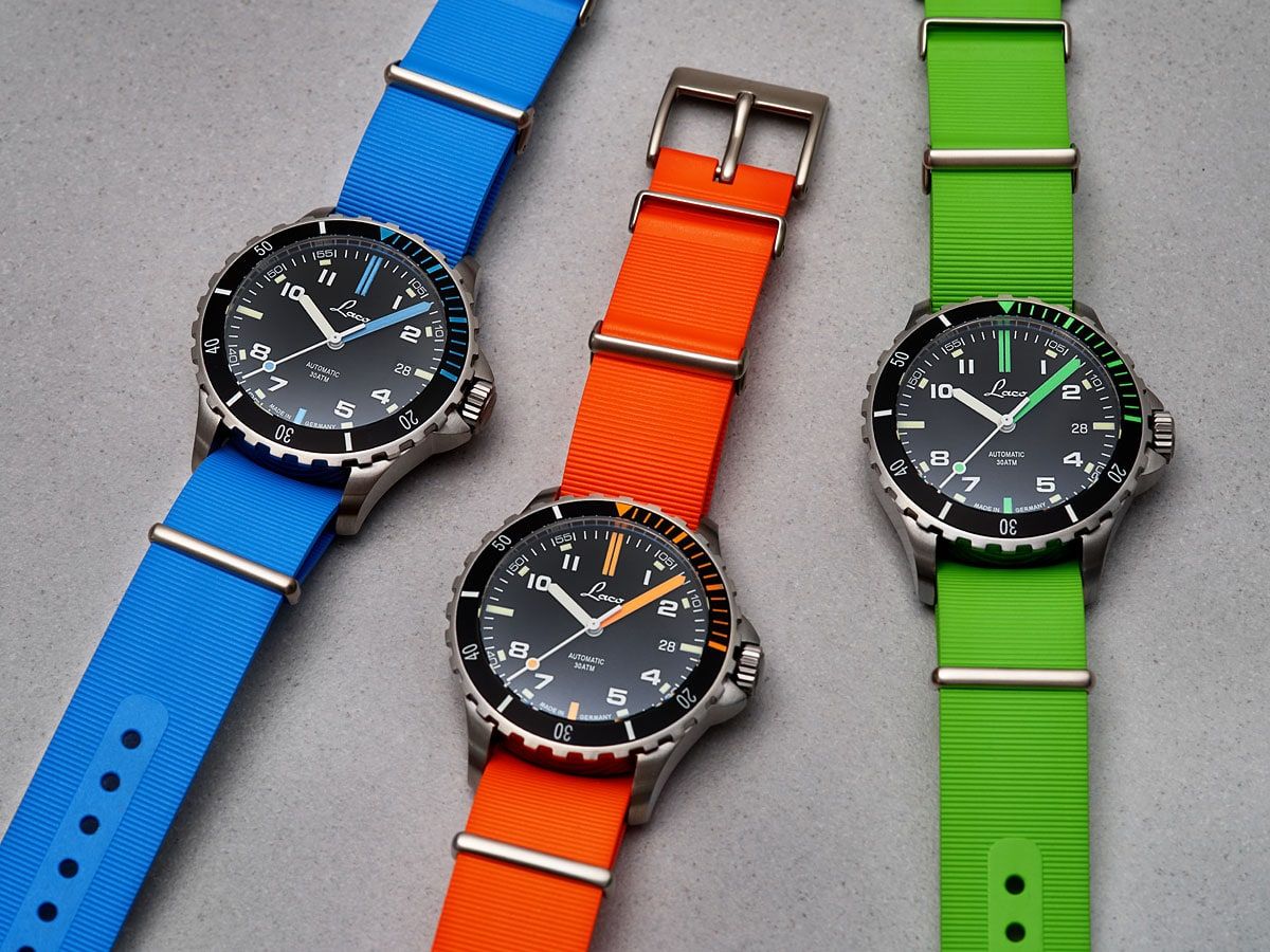 MONTRE LACO: RELOJES DEPORTIVOS MOJAVE AUTOMÁTICO NARANJA