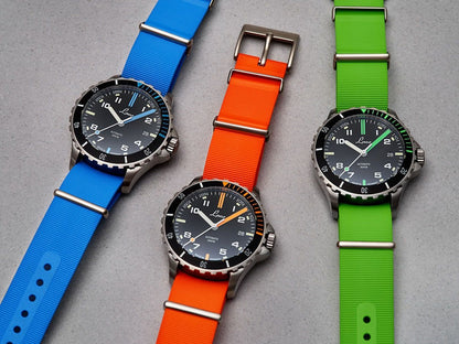 MONTRE LACO: RELOJES DEPORTIVOS MOJAVE AUTOMÁTICO NARANJA