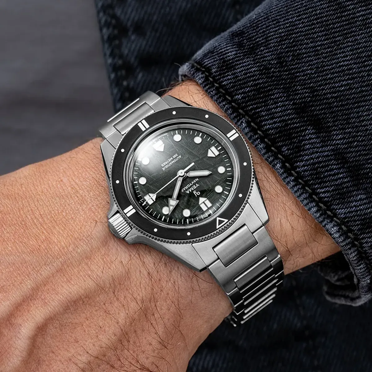 Montre Yema : Navygraf Meteorite Noir CMM.10
