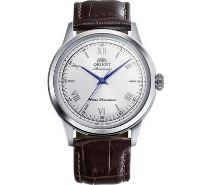 MONTRE ORIENT : BAMBINO 38MM BLANC NO DATE RA-BB0002S