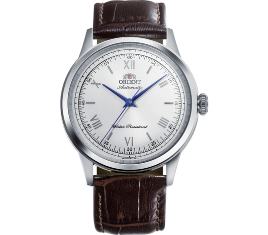 MONTRE ORIENT : BAMBINO 38MM BLANC NO DATE RA-BB0002S