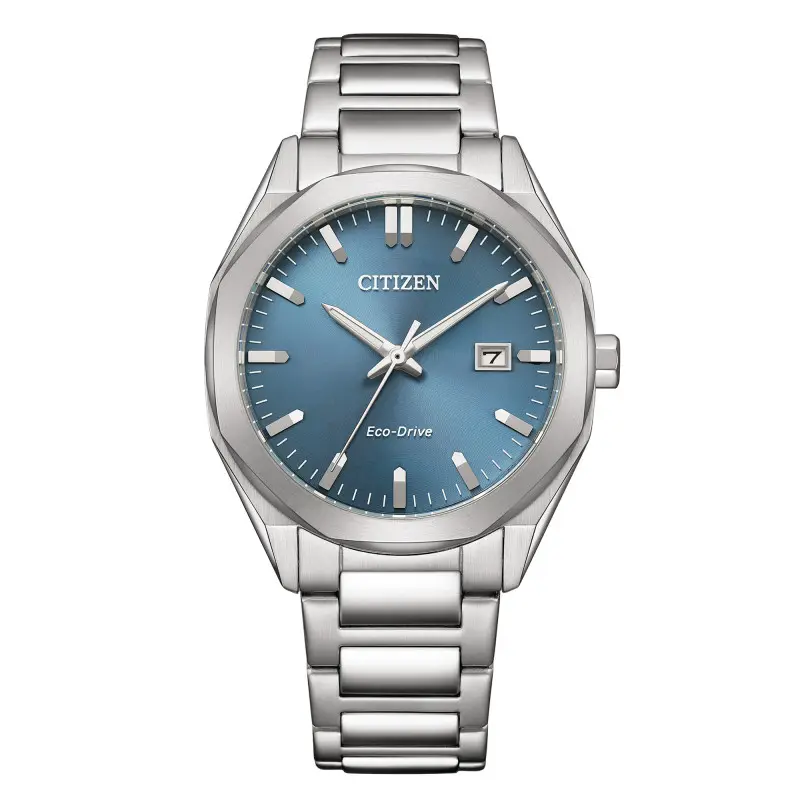 MONTRE CITIZEN : ECO-DRIVE 3 AIGUILLES BLEU BM7620-83M