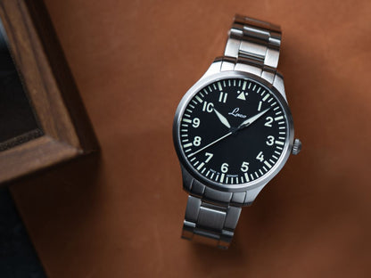 RELOJ LACO: RELOJES PILOTO BÁSICOS DE CUARZO GENF 2 NEGRO