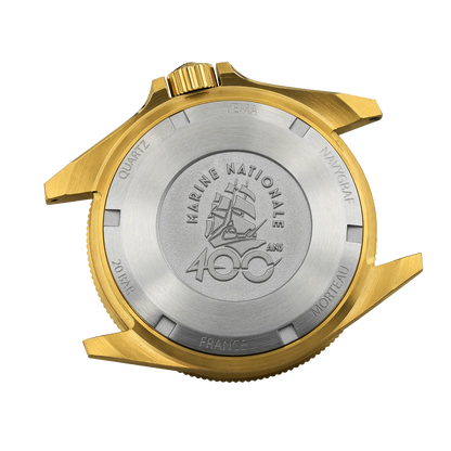Montre Yema : Navygraf Marine Nationale Quartz Édition 400e Anniversaire YMHF1591MN-GG