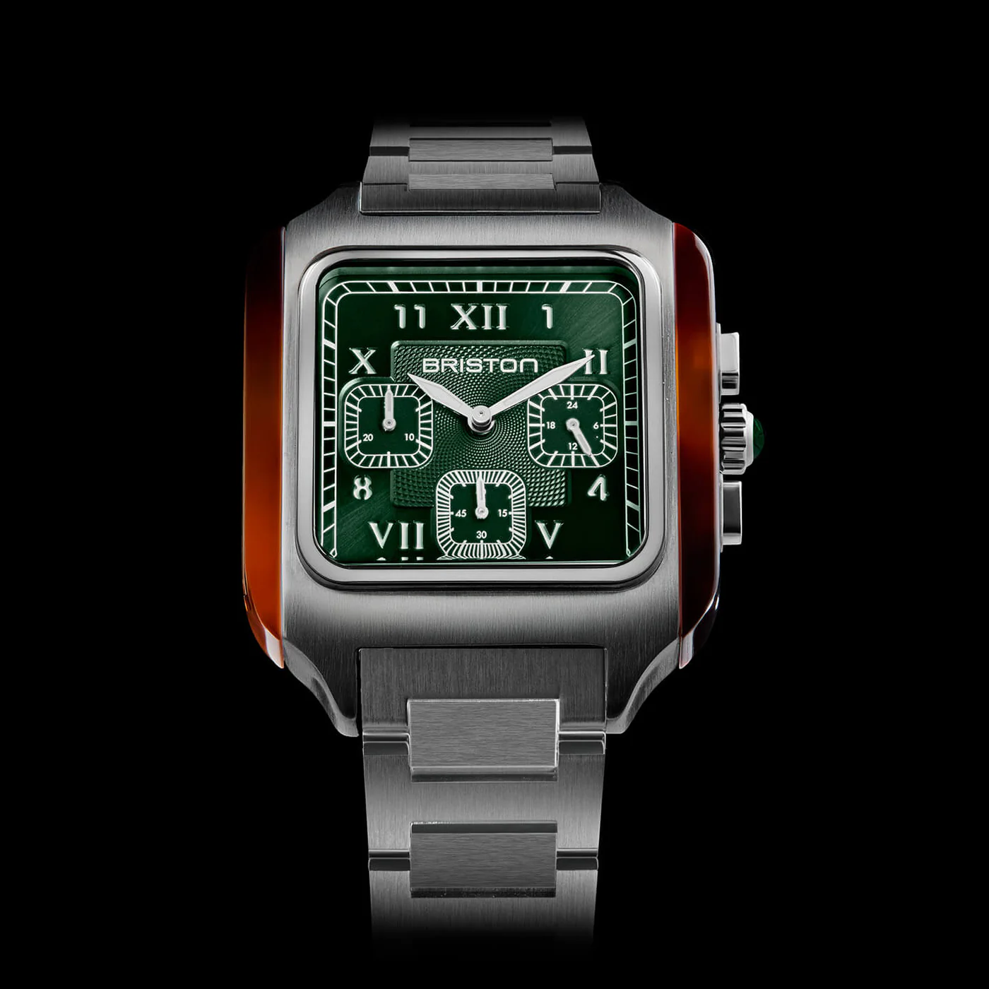RELOJ BRISTON: STREAMLINER KENNEDY CHRONO VERDE 261838.SA.T.10