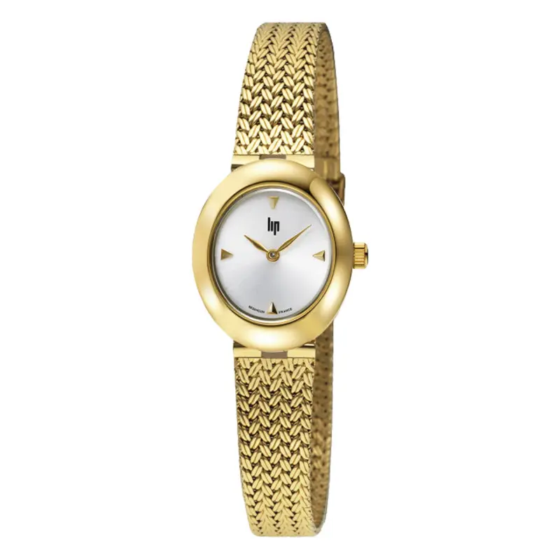 Montre LIP : Juliette Blanc & Or 671643