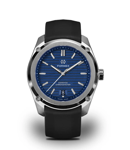 Montre Formex : Essence 39 Automatique COSC Bleu
