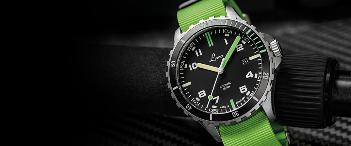 MONTRE LACO : SPORT WATCHES AMAZONAS AUTOMATIQUE VERT