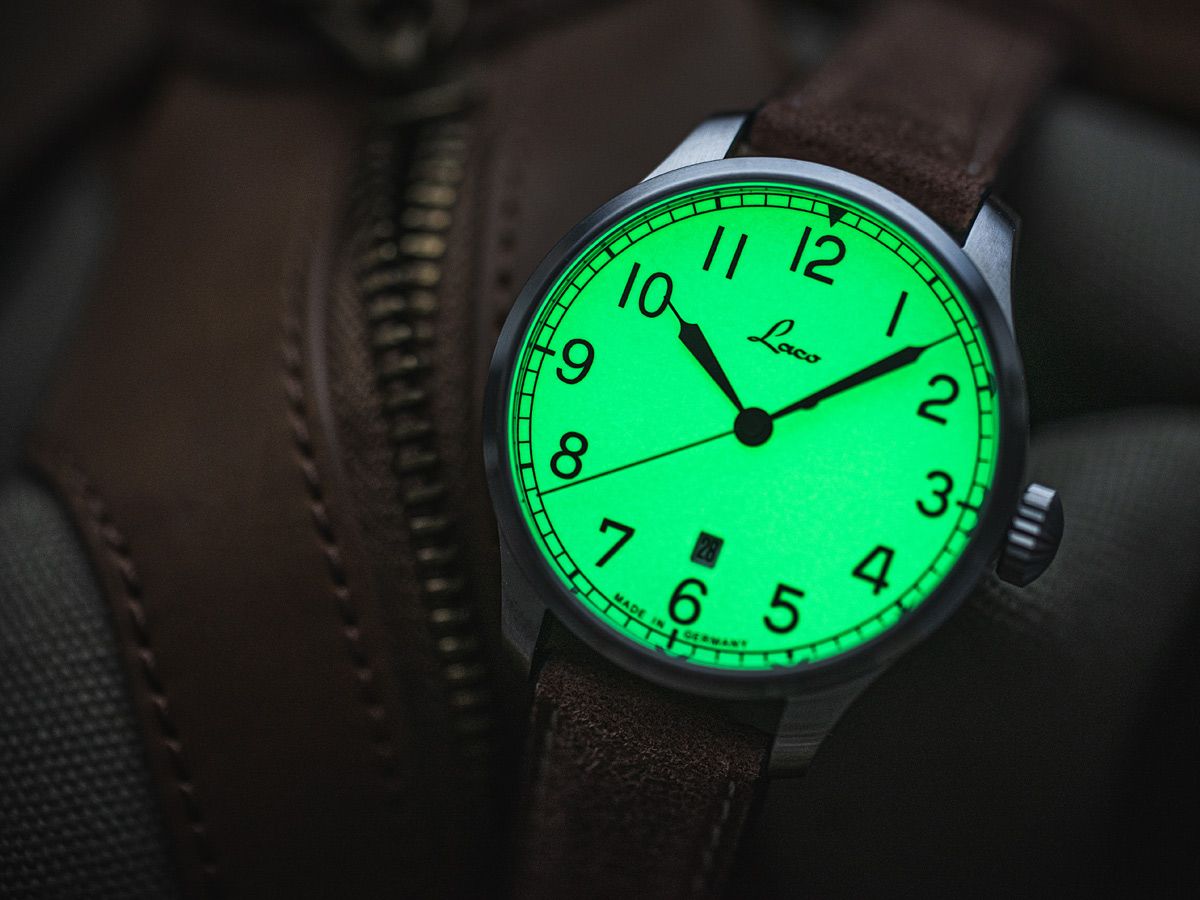 MONTRE LACO : NAVY WATCHES VALENCIA AUTOMATIQUE FULL LUME