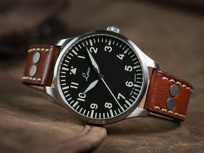 RELOJ LACO: RELOJES PILOTO BÁSICOS DE CUARZO GENF 2 NEGRO