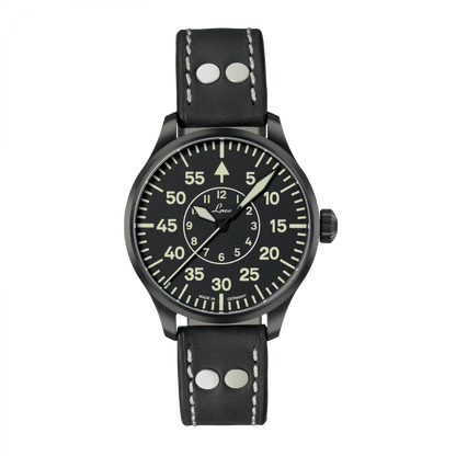 RELOJ LACO: PILOT WATCHES BASIC AUTOMATIC BIELEFELD NEGRO