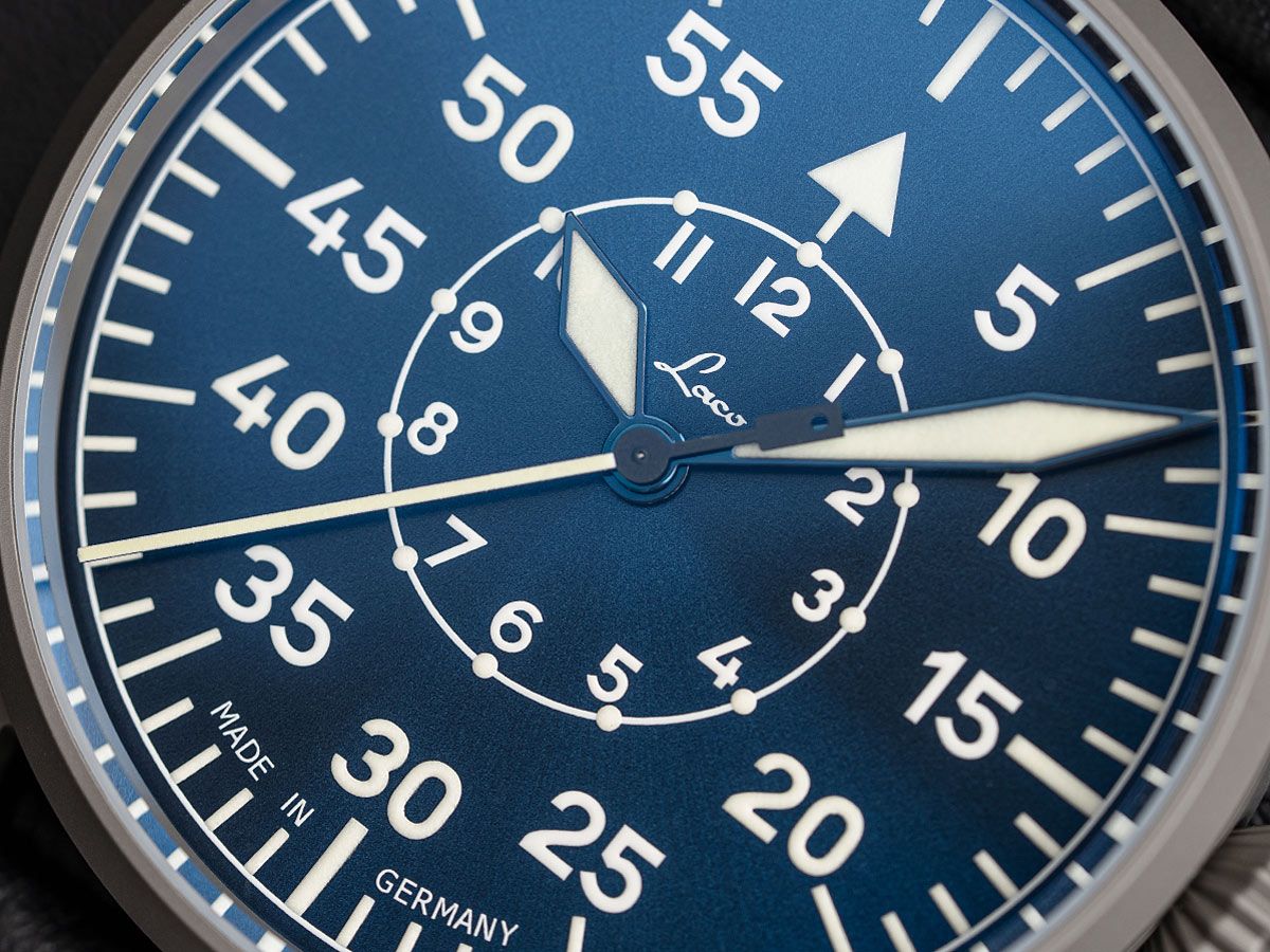 MONTRE LACO : FLIEGER KARLSRUHE PRO AUTOMATIQUE BLEU