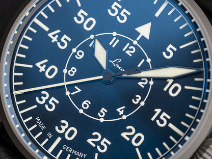MONTRE LACO : FLIEGER KARLSRUHE PRO AUTOMATIQUE BLEU