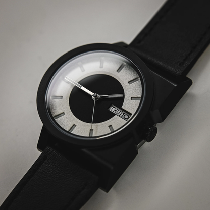 Montre AndoAndoAndo : A-1 Automatique Donut Blanc