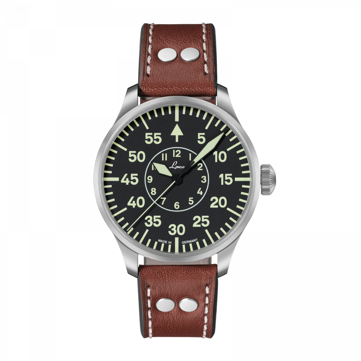 RELOJ LACO: PILOT WATCHES BASIC AUTOMÁTICO AACHEN NEGRO