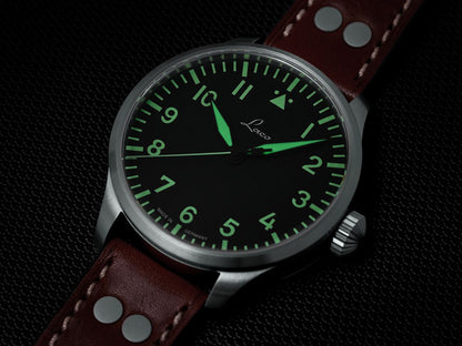 RELOJ LACO: PILOT WATCHES BASIC AUTOMÁTICO AUGSBURG NEGRO