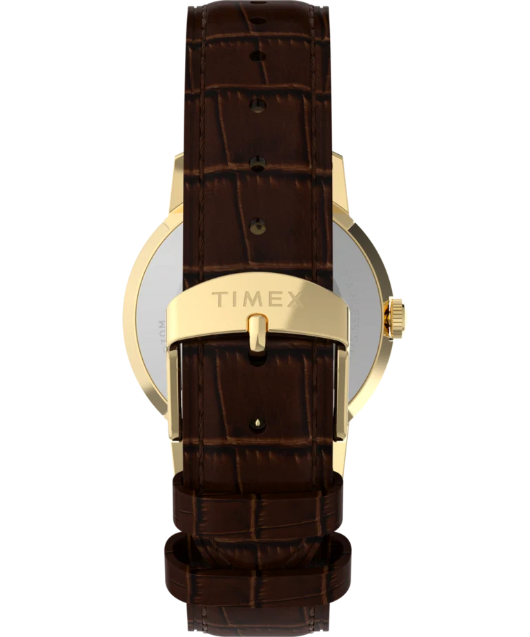 Timex : Marlin quartz vert 34 mm, vue de présentation