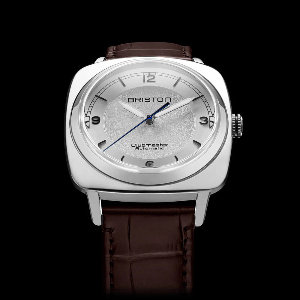 MONTRE BRISTON : CLUBMASTER LEGEND CLASSIC ACIER & BLANC 25639.PS.L.2.LABR